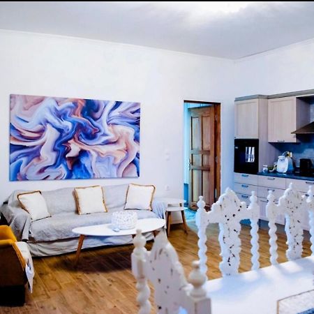 Belvedere private luxury beach villa Chalki Town Exteriör bild