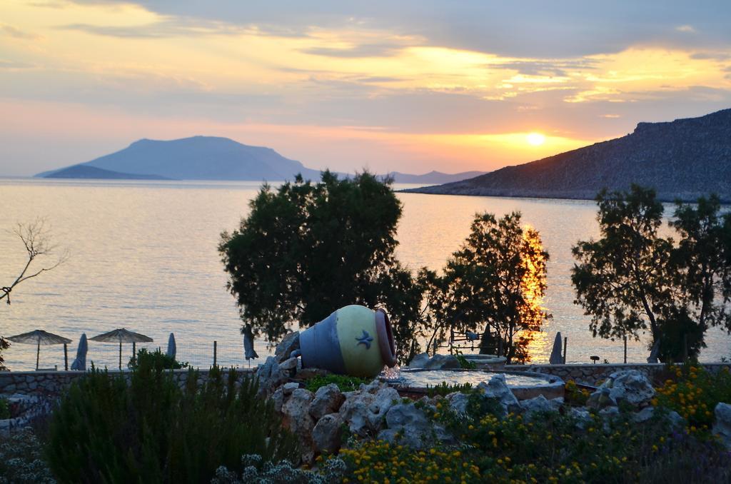 Belvedere private luxury beach villa Chalki Town Rum bild