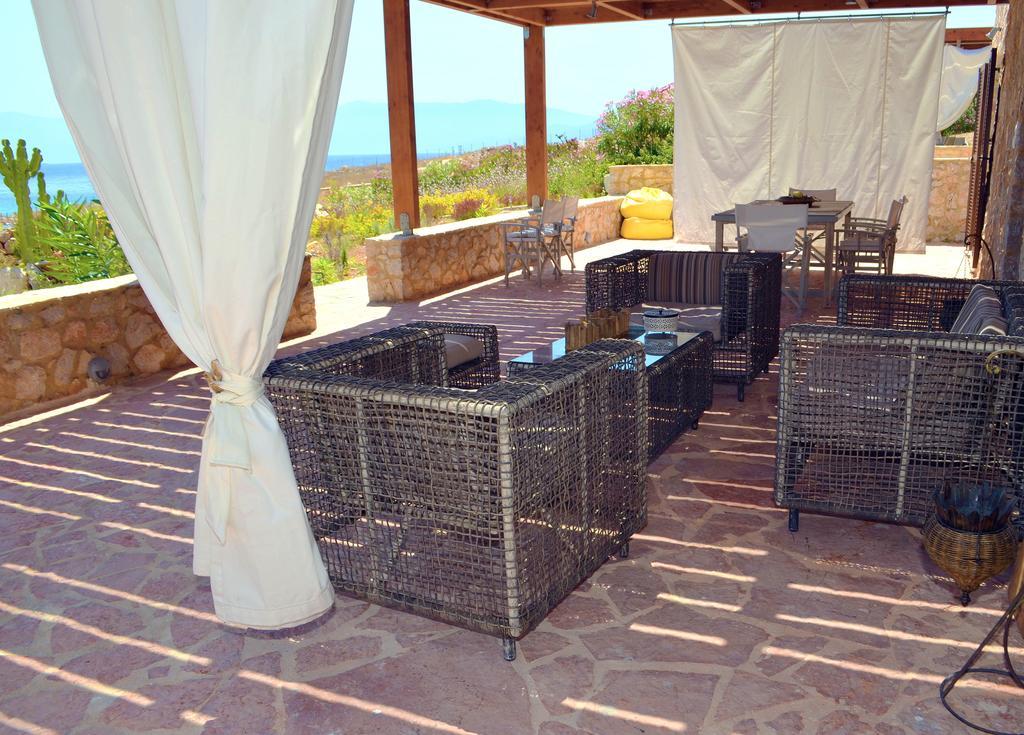 Belvedere private luxury beach villa Chalki Town Rum bild