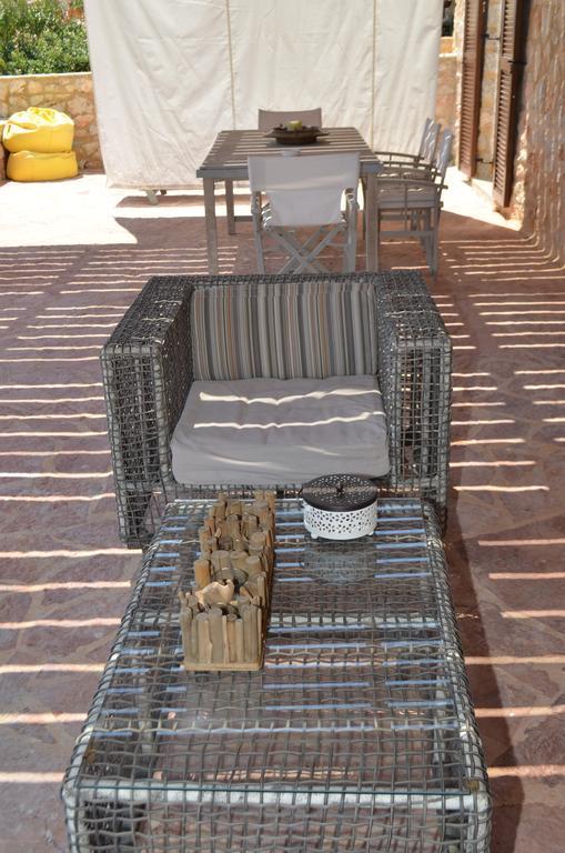 Belvedere private luxury beach villa Chalki Town Exteriör bild